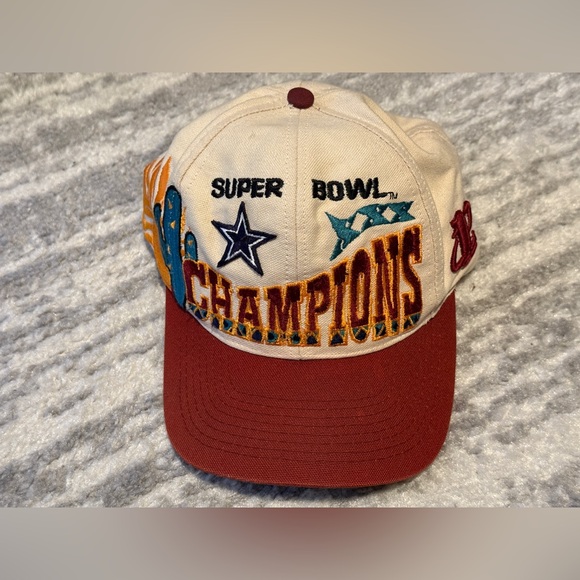 Logo Athletic Dallas Cowboys Super Bowl 30 champs snapback hat - Picture 6 of 9